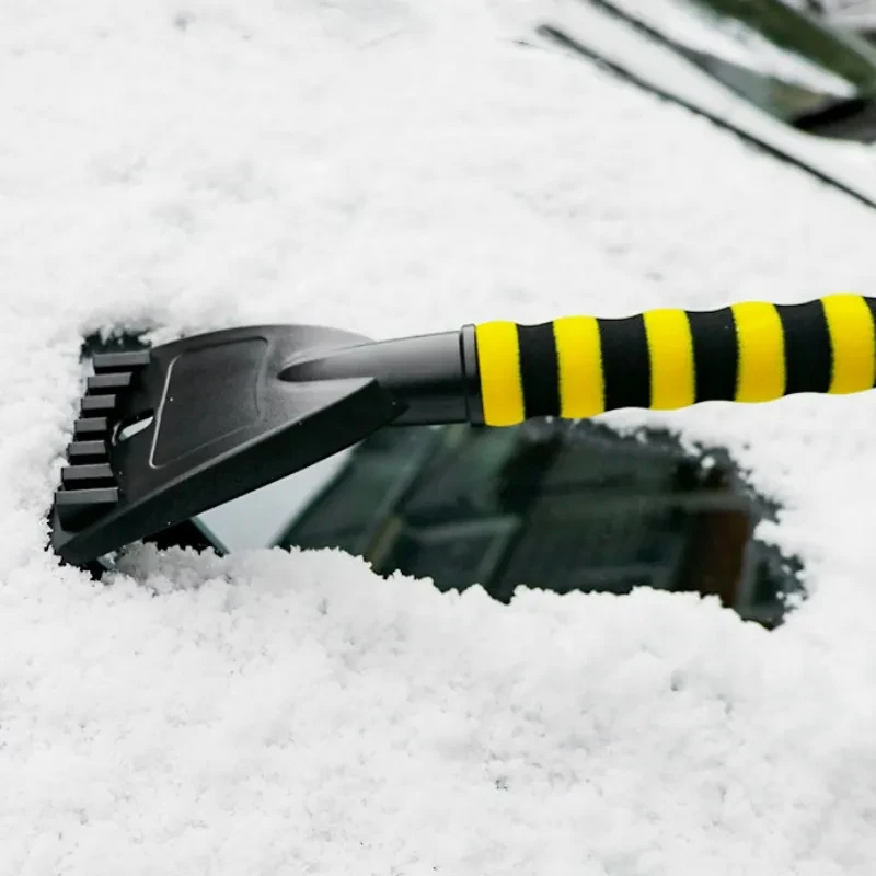 Car Snow Brush Extendable Cleaning Removal Shovel Scraper Winter Auto Brushes Windshield Deicer Remover Tools Wash Defroster
