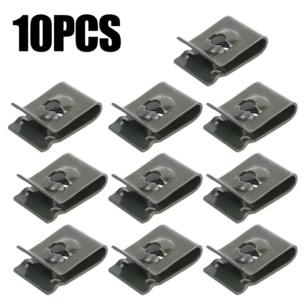 Lot De 20 écrous à Clip U En Acier à Ressort - Pour Vis M4 / ST3.5 - Dimensions 12.5x9mm - Marque Uxcell - Neuf