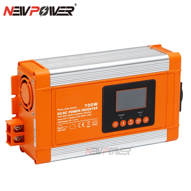 RV Power Inverter 12V 24V 48V To 220V 110V 700W DC AC Power Converter With  5v 2.1A USB,Pure Sine Wave Car Inverter Charger NEW - AliExpress