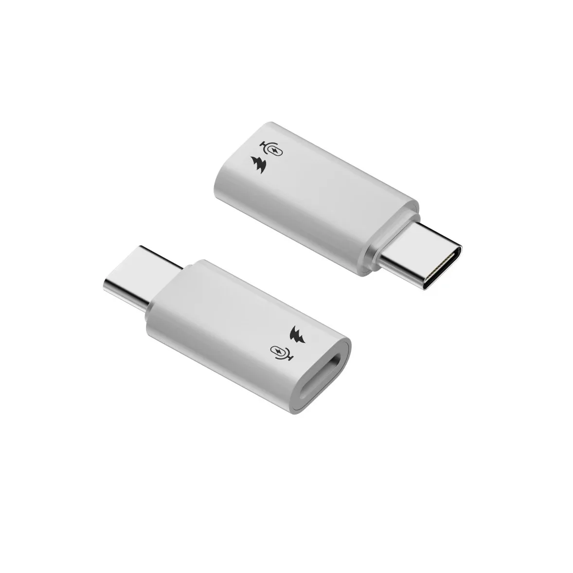 HAISENG Connecteurs En Forme De L Double Type C Vers Type C