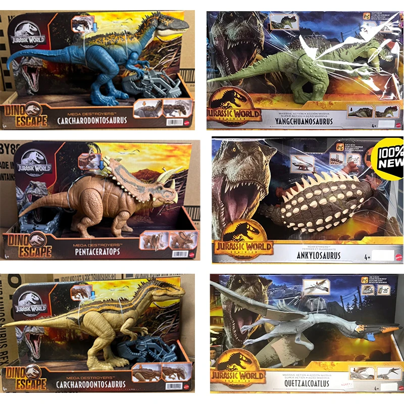 klasse Toestemming Traditioneel Original 2022 New Jurassic World Dino Escape Mega Destroyers Boy Dinosaur  Toys Gifts Roar Strikers And Massive Action Series - Animal/dinosaur  Figures - AliExpress