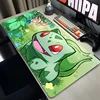 Anime Mouse Pad Computer Accessories Desk Mat P-pokemon Bulbasaur 900x400 Playmat Gaming Office Deskmat Mousepad Large Pc Carpet 1