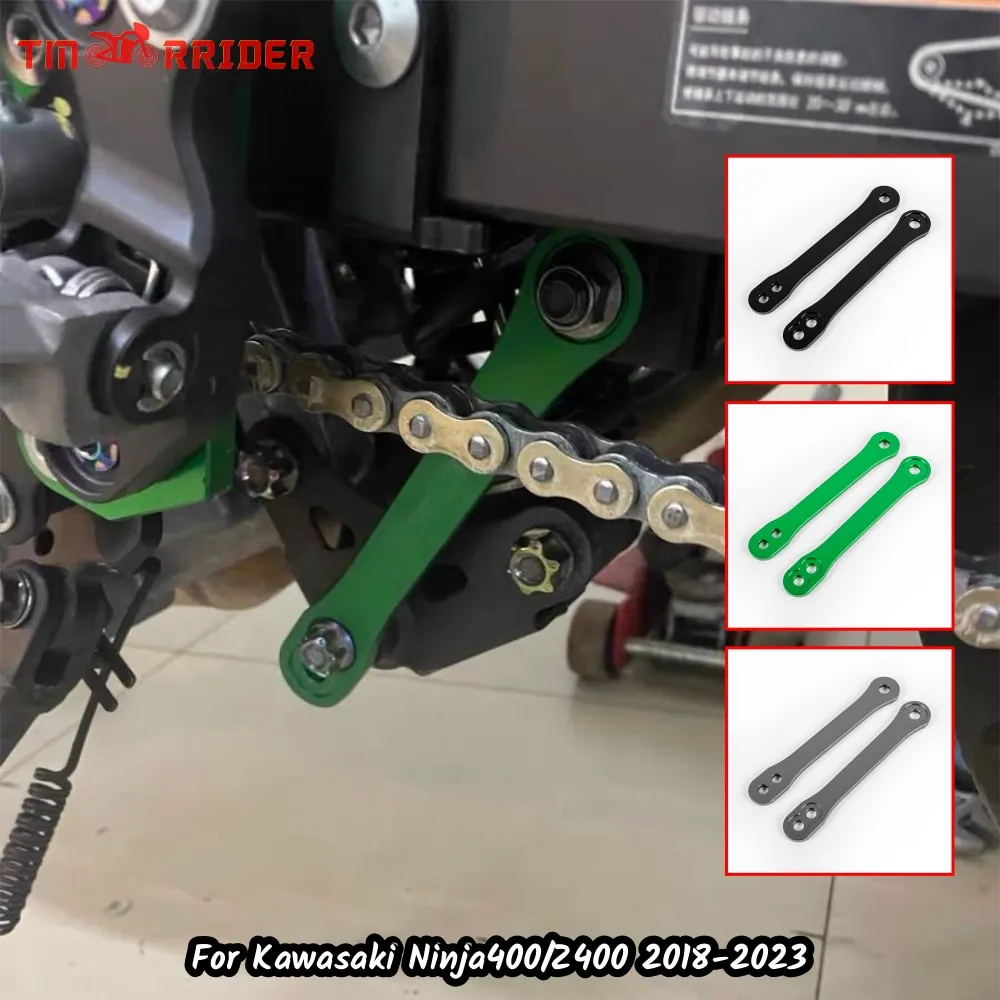 

Motorcycle Adjustable Lowering Links For Kawasaki Ninja400 Z400 2018 2019 2020 2021 2022 2023 Aluminum Lower Linkage kit