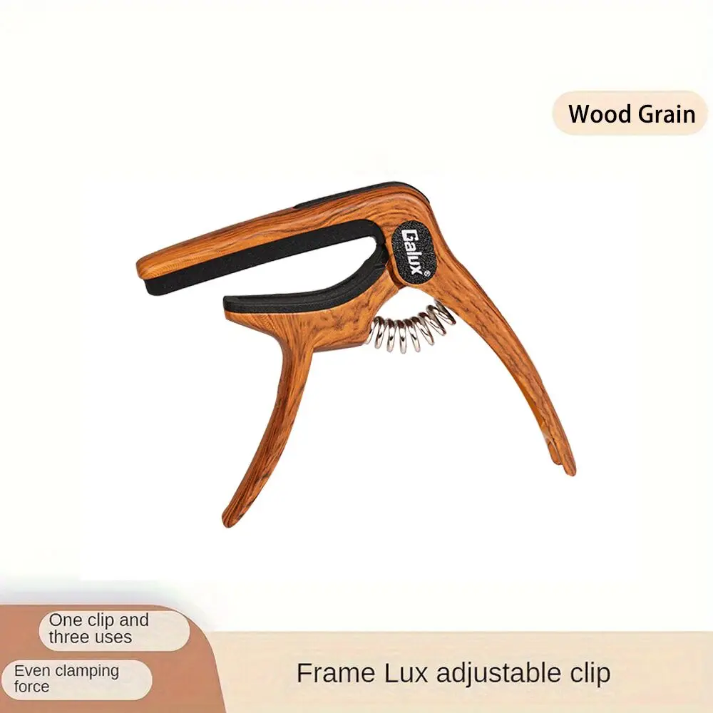 Cejilla De Guitarra Para Guitarra Acústica Y Eléctrica Con Abrazadera De Cambio Rápido