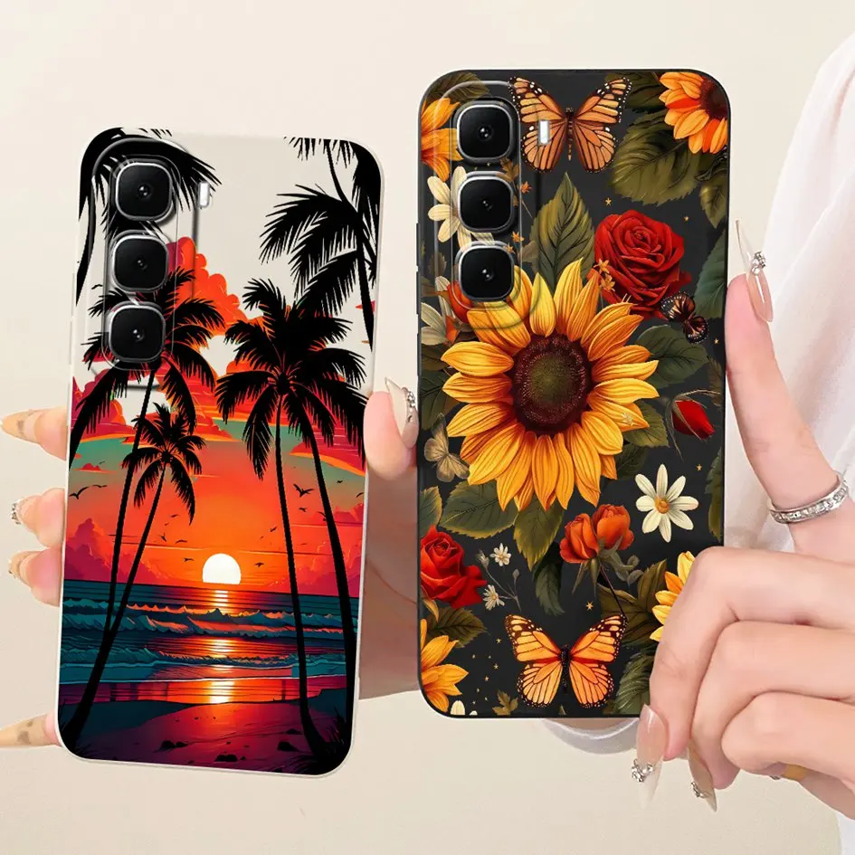Cute Cartoon Candy Color Anti-Slip Silicone Phone Case with Lens Protection