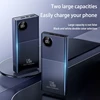 50000 mAh Fast Charging Power Bank Large Capacity Portable 66W Chargers With Four Cable Power Banks  External Battery For Xiaomi 4