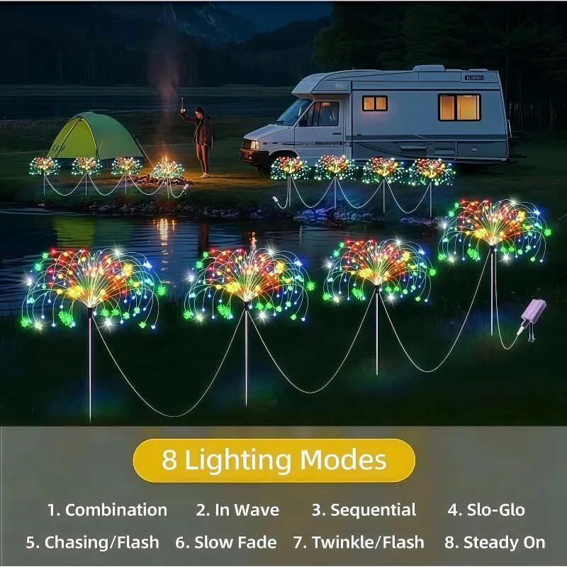 Solar Firework Lights 4