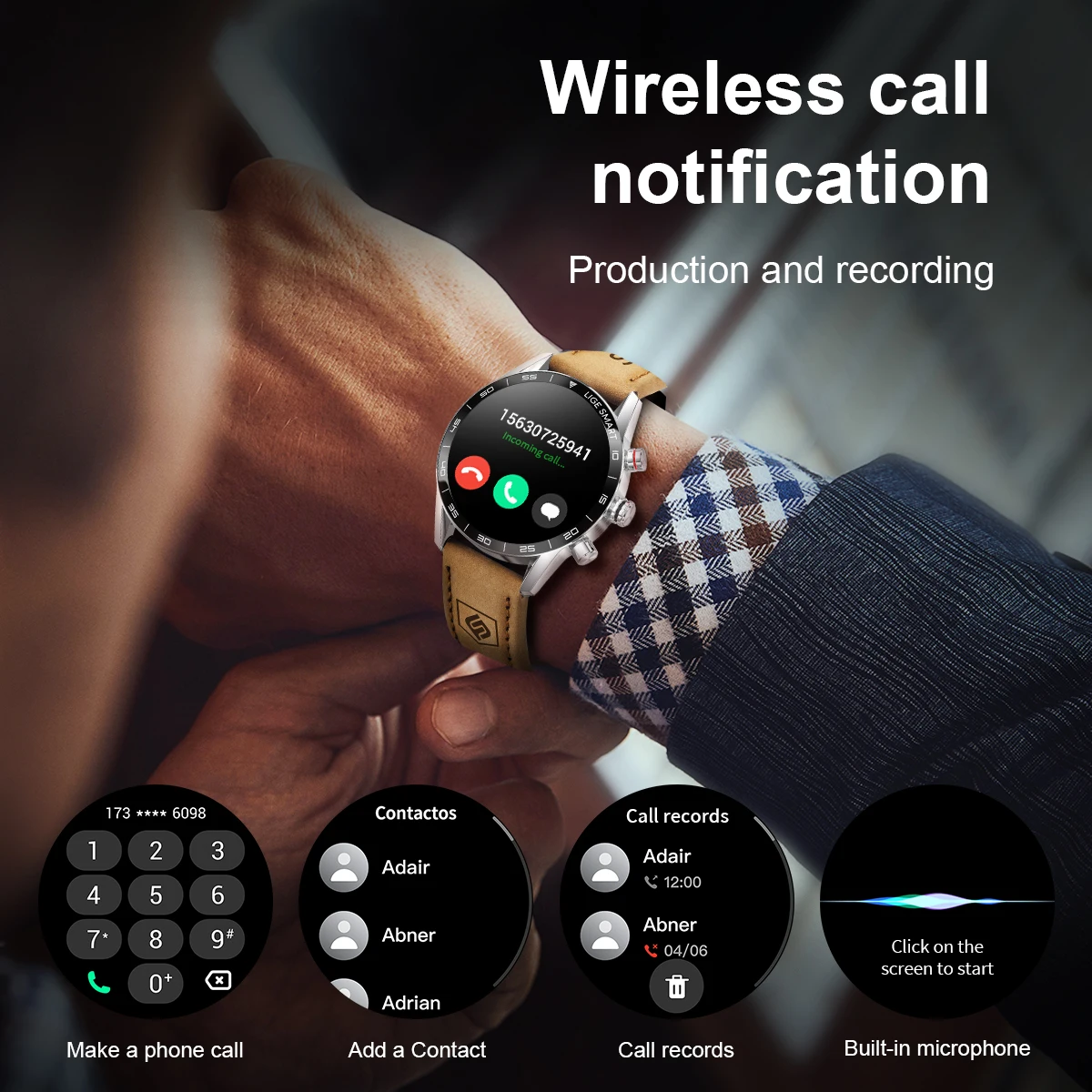 LIGE 2024 New Rugged Military GPS Smart Watch Men AMOLED HD Screen Heart Rate Bluetooth Call Waterproof Outdoor SmartWatch 2