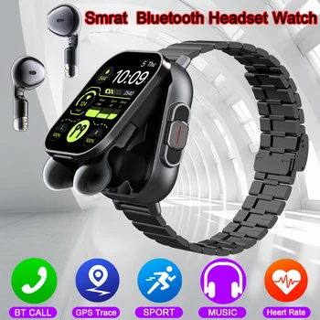 Reloj inteligente 2 en 1 con auriculares, Bluetooth, llamada, seguimiento GPS, Monitor de ritmo cardíaco * COMPRA INTERNACIONAL * 1 Reloj inteligente 2 en 1 con auriculares, Bluetooth, llamada, seguimiento GPS, Monitor de ritmo cardíaco * COMPRA INTERNACIONAL * 1