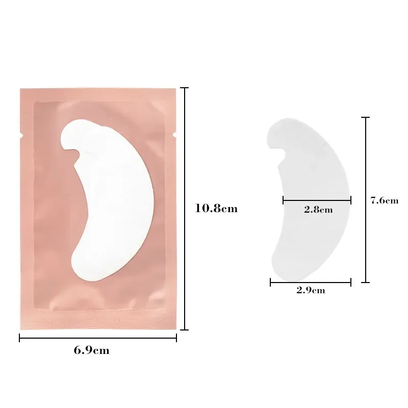 Eye Pads For Eyelash Extension Hydrogel Patches U Shaped Gel Pads Lashes Extension Supplies Patches Makeup eyelash patch eyelash pads eyelash patches eyelash accessories eyelash extension supplies