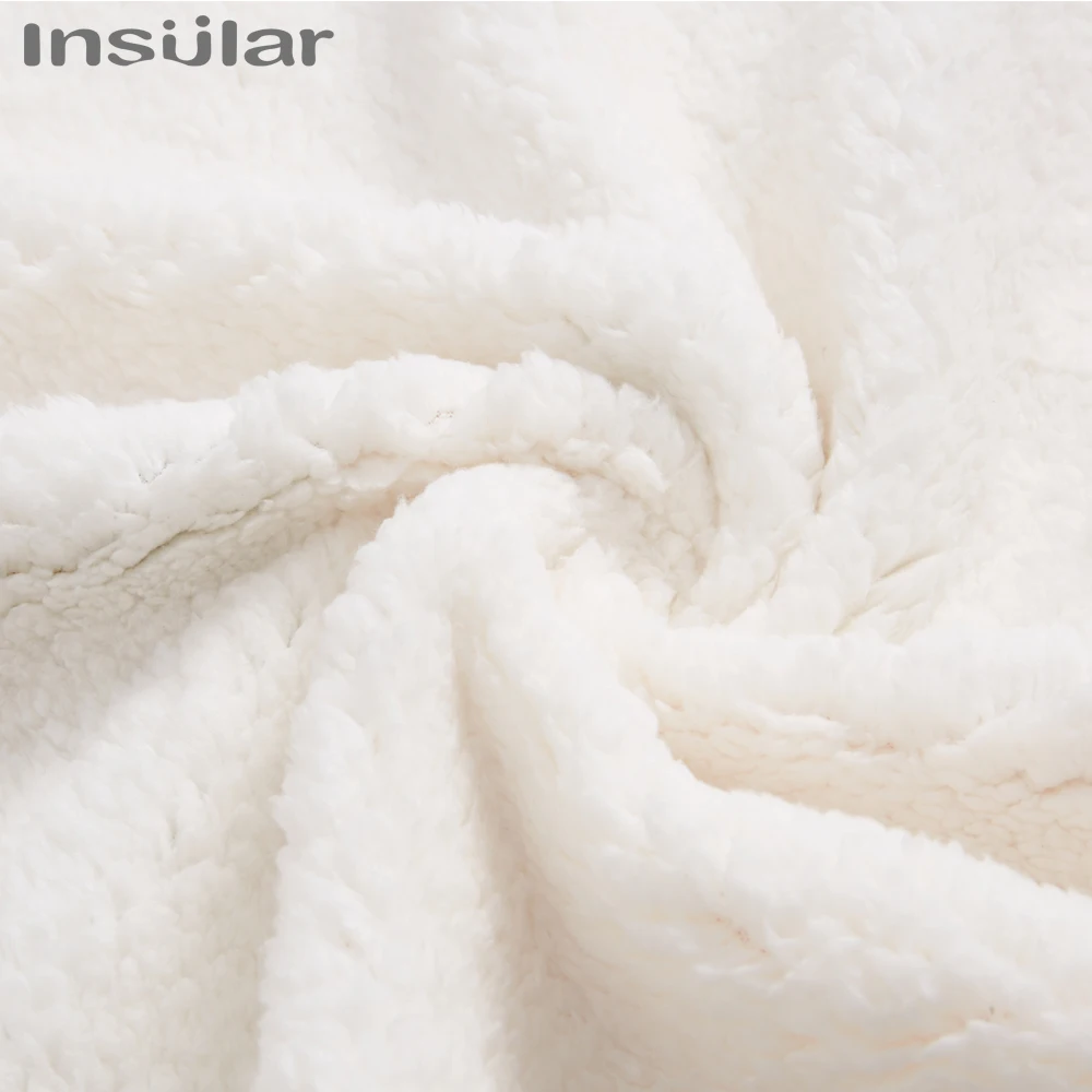 85*64cm Baby Blankets Waterproof Thicken Infant Baby Stroller Fully Wrap Blanket Newborn Flannel Baby Bedding Blanket 3