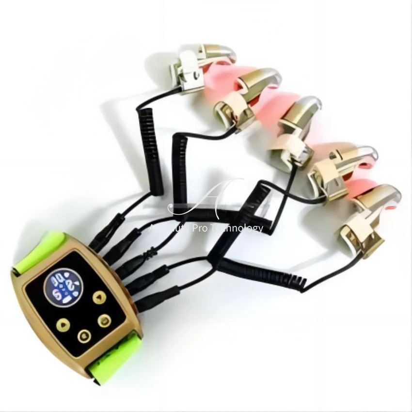 Factory Sale Face Lifting Radio Frequency Microcurrent Golden Finger RF EMS Beauty Machine Gravitational Diamond Finger 5