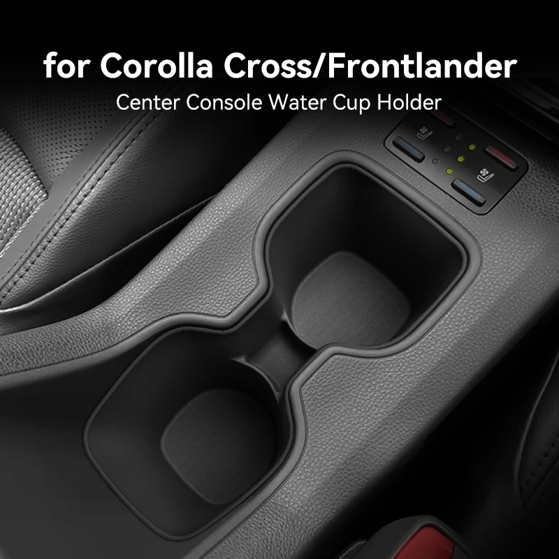 자동차 물컵 홀더 음료 홀더 센터 콘솔 수납함 (도요타 코롤라 크로스 XG10 코롤라 E210 2019-2025 2026 2027)