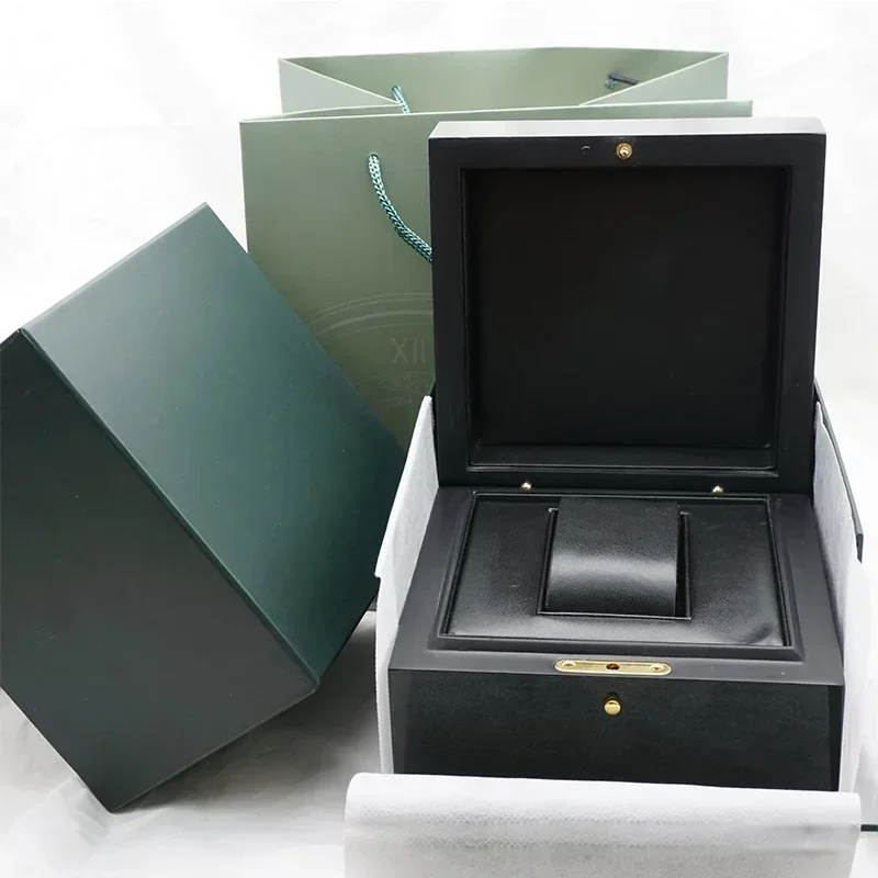 Solid Wood Watch Case Box High End Customization Personal Company Brand Automatic Watch Packaging Storage Box