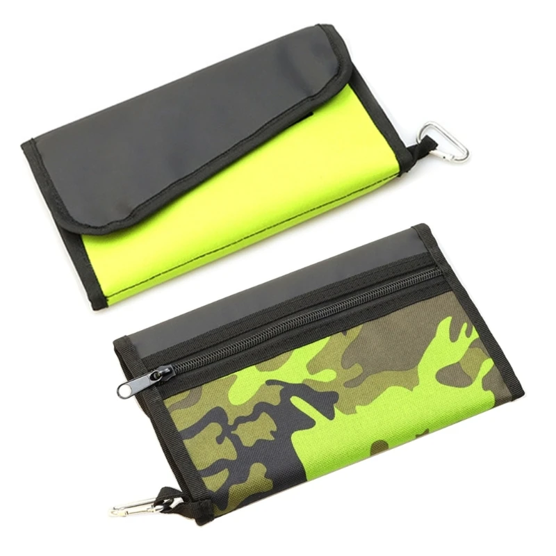 Fishing Lure Storage Wallet Bag Waterproof Soft Baits Case