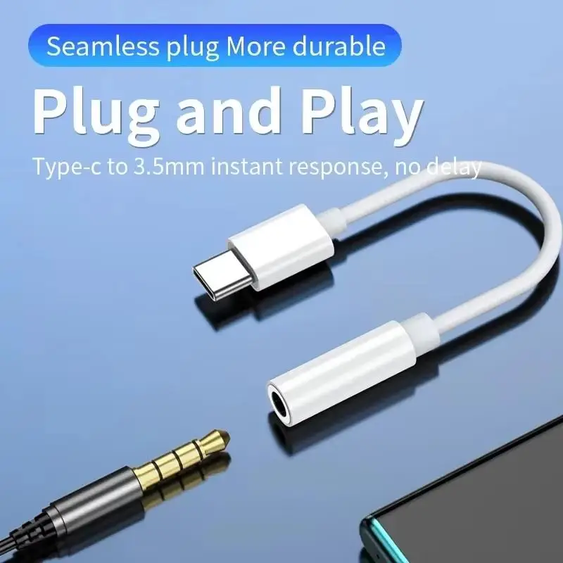 Universal Type C to 3.5mm Audio Adapter Cable