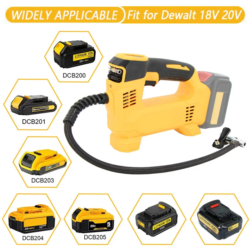 Dewalt ���͸��� ���� ���� ����, ���� ���� ��â��, Ÿ�̾� ���� �� �� ��â�� LED ���� ���� �����, 18V, 20V
