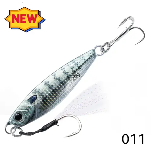 Hunthouse Metal Jig Fishing Lure Sinking Slow Jigging 7g-80g Casting Hard Bait Saltwater Artificial Pike SeaBass Fish Tackle - Image 12