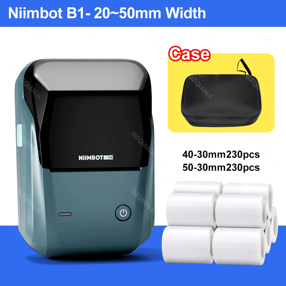 B1 Niimbot Label Mini Stampante Termica Portatile Sticker Inkless Wireless Adesivo Maker Per Etichettatrice Mobile Rotolo Di Carta