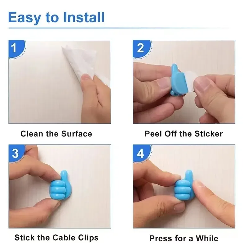 Charge Cable Protectors Travel Data Cord Clip Decoration Earphone Charging Cables Storage Buckle Cable Organizer 10PCS