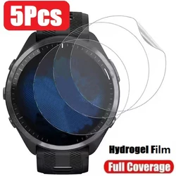 5 - Pack Protective Hydrogel HD Screen Protector Film - 47mm/42mm - 5Pcs Hydrogel Film (Forerunner 265)