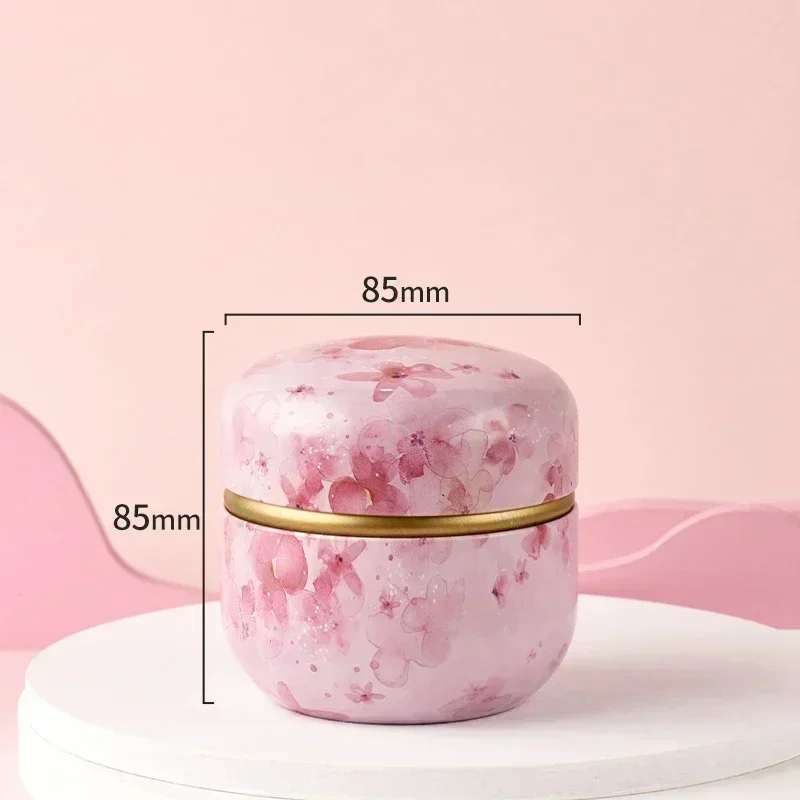 Cute Floral Mini Storage Tin