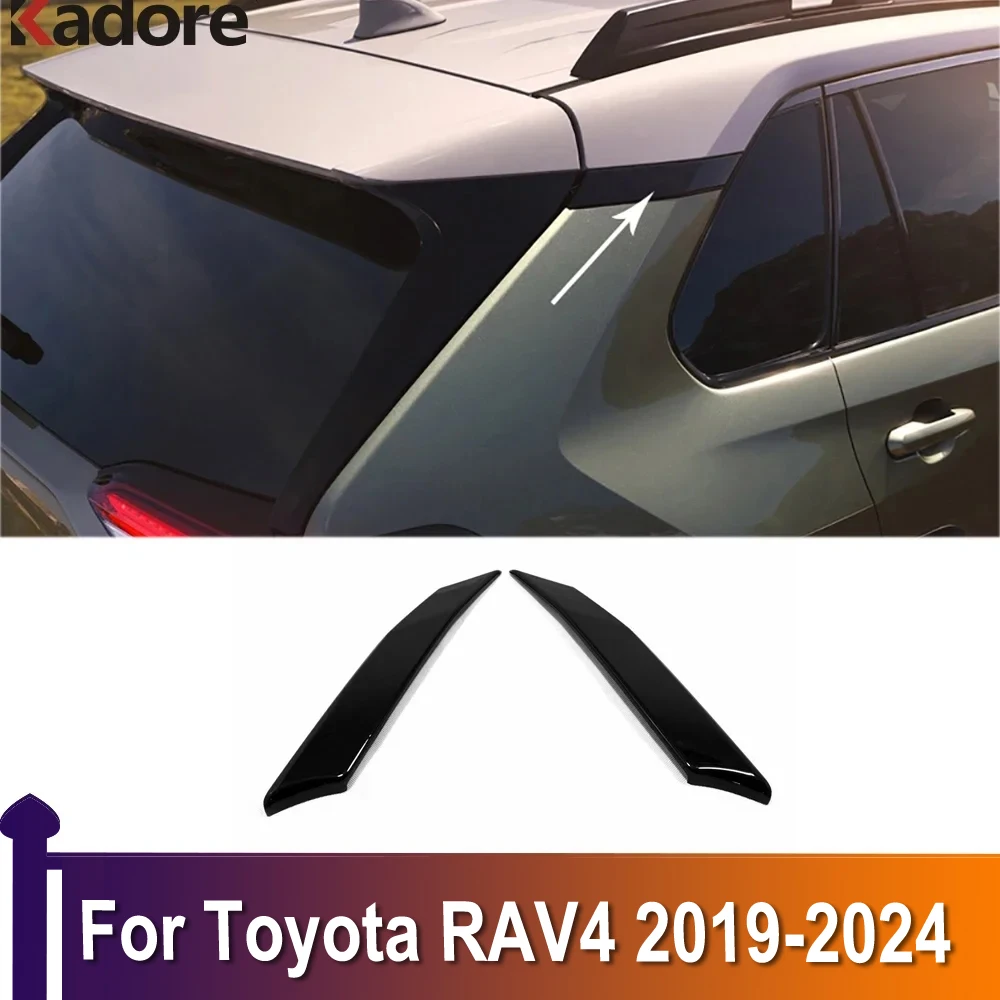 For Toyota RAV4 RAV 4 2019 2020 2021 2022 2023 2024 Rear Window C-pillars Decorative Sticker Exterior Accessories Car Styling 1