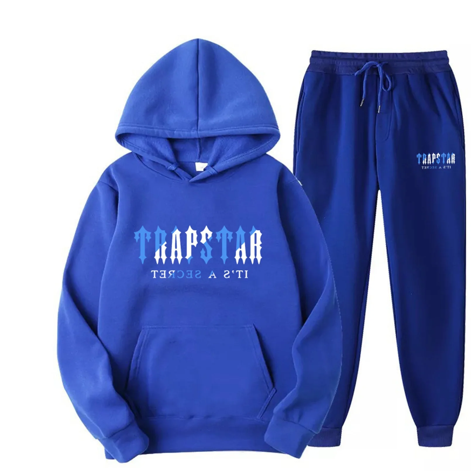 Trapstar Tracksuit Brand Printed Men's Sport 15 Warm Colors Two Pieces