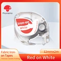 Iron on Red Text