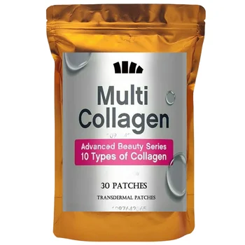 Multi Collagen Complex Transdermal Patches For Women And Men Skin, Hair, Nail & Joint 30 Patches