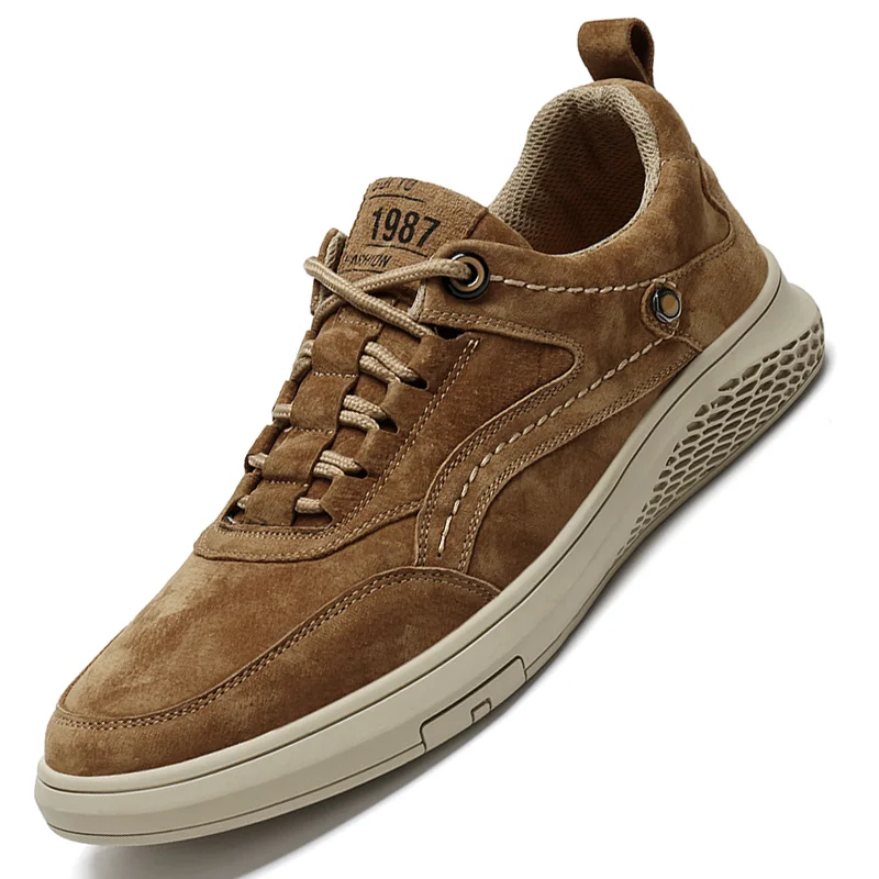 

New Men Sneakers Leather Loafers Men Casual Shoes Moccasins Walking Men's Flats Fashion Outdoor Men's Loafers Male Driving Shoes