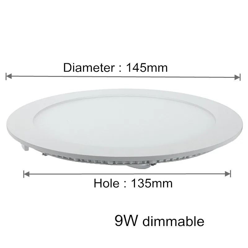 9W dimmable