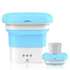 2024 New Washing Machine For Clothes With Dryer Bucket Washing For Socks Underwear Mini Washing Machine With Drying Centrifuge 6