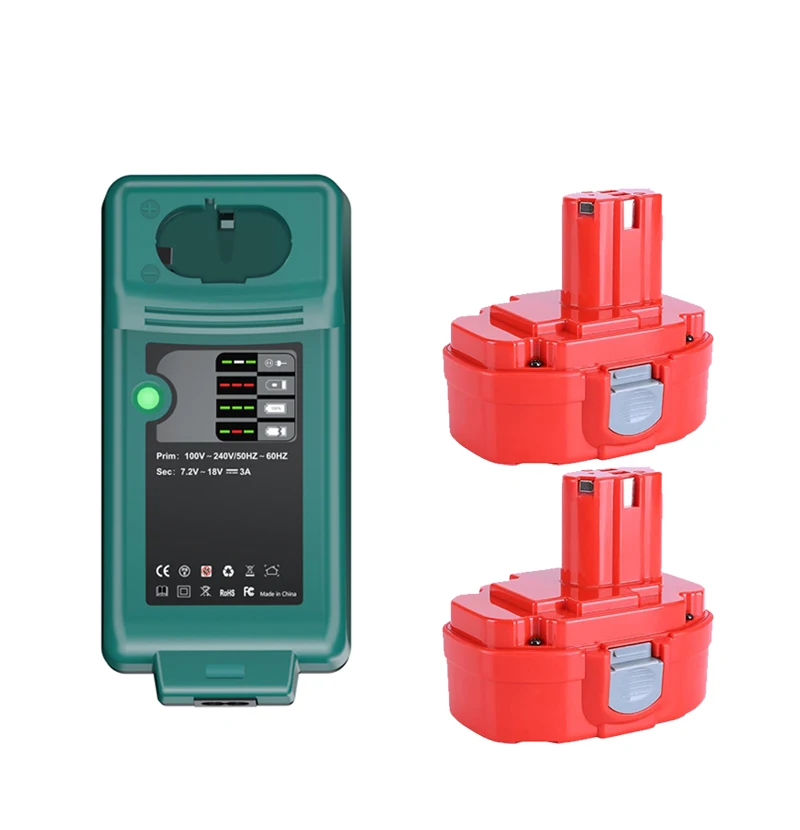 マキタ18vバッテリー1822 4.0Ahニッケル水素電池PA18 1823 1835 6391D