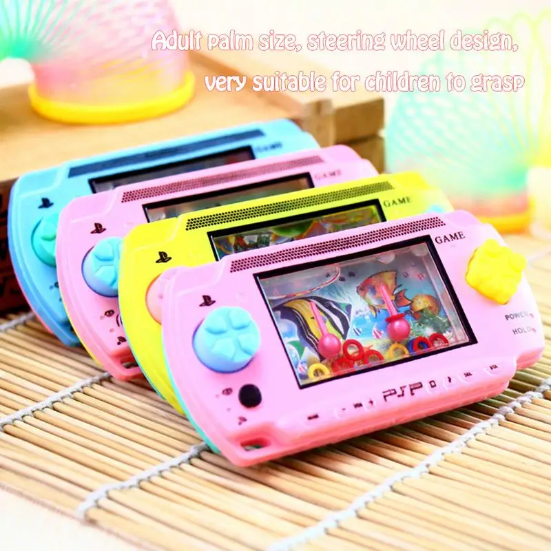 

Kid Thinking Ability Toys Water Child Handheld Small Game Machine ParentChild Interactive Game Toys Random Color