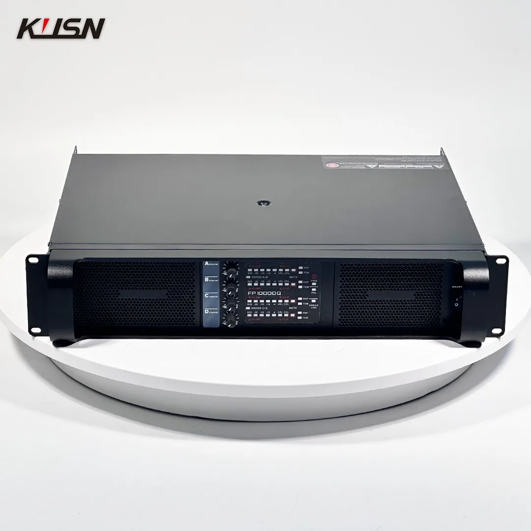 FP10000Q 10000W RMS Professional Digital Amplifier 2500Wx4 2 Ohm Stereo High Performance 2U Power Amplifier