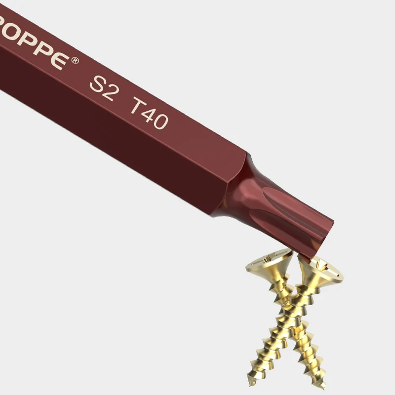 Torx Electric Screwdriver Bits Strong Magnetism 30/75MM T20/25/30/40/45/50/55 Hex Shank Batch Head S2 High Hardness Bits Tools