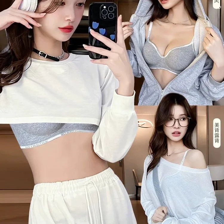 Women's Underwear Small Chest Sexy Push Up Lingerie Seamless Bra for Women Comfortable Everyday Bra Thick Bralette 32-38AB 3