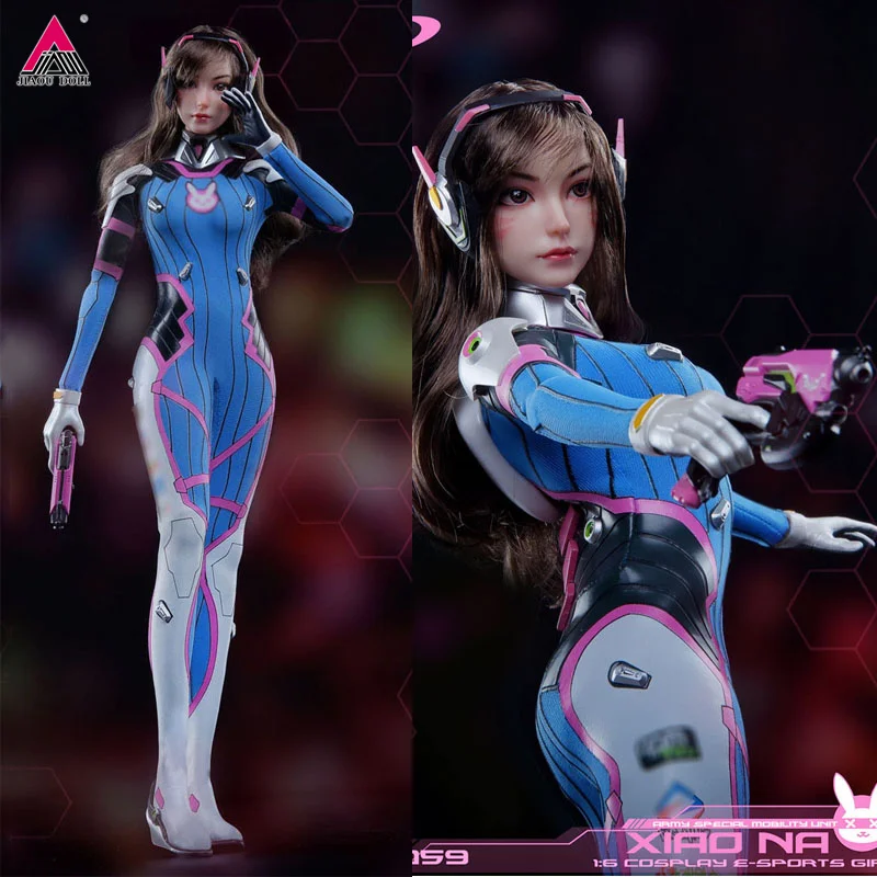 

ASTOYS AS-059 1/6 Cosplay Gaming Girl Xiaona Full Set Action Figure Model 12'' Female Soldier