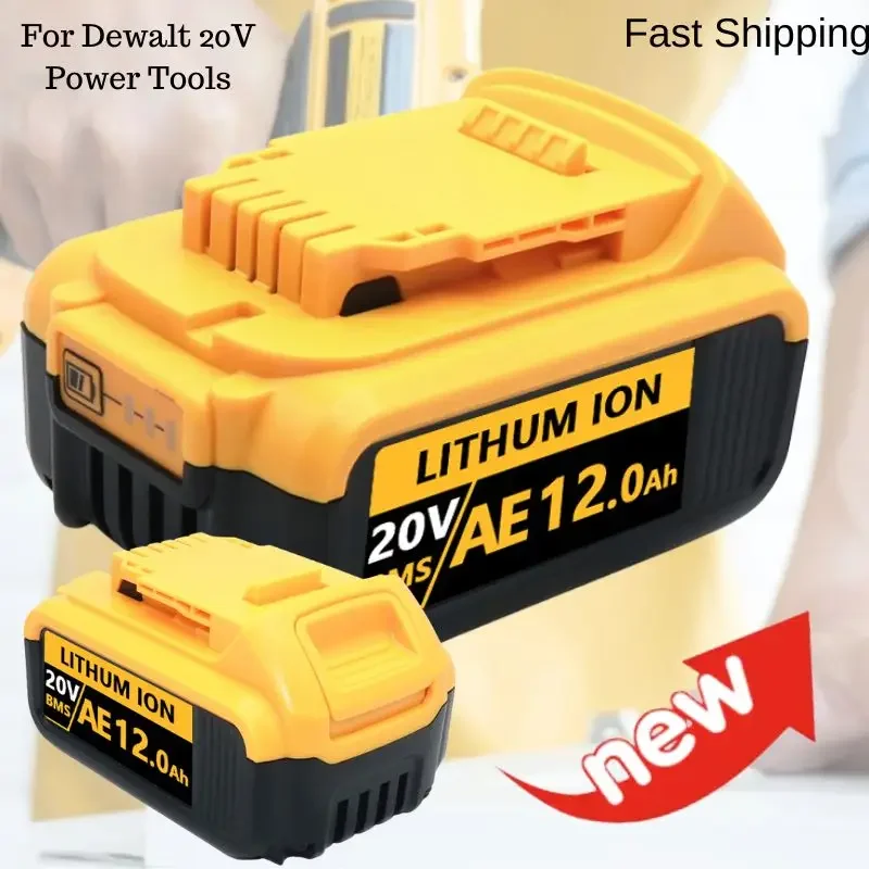 Dewalt 무선 스크루 드라이버 드릴 스크류 건 렌치 임팩트 배터리, Dewalt 20V, 8000mAh, DCB200 DCD790