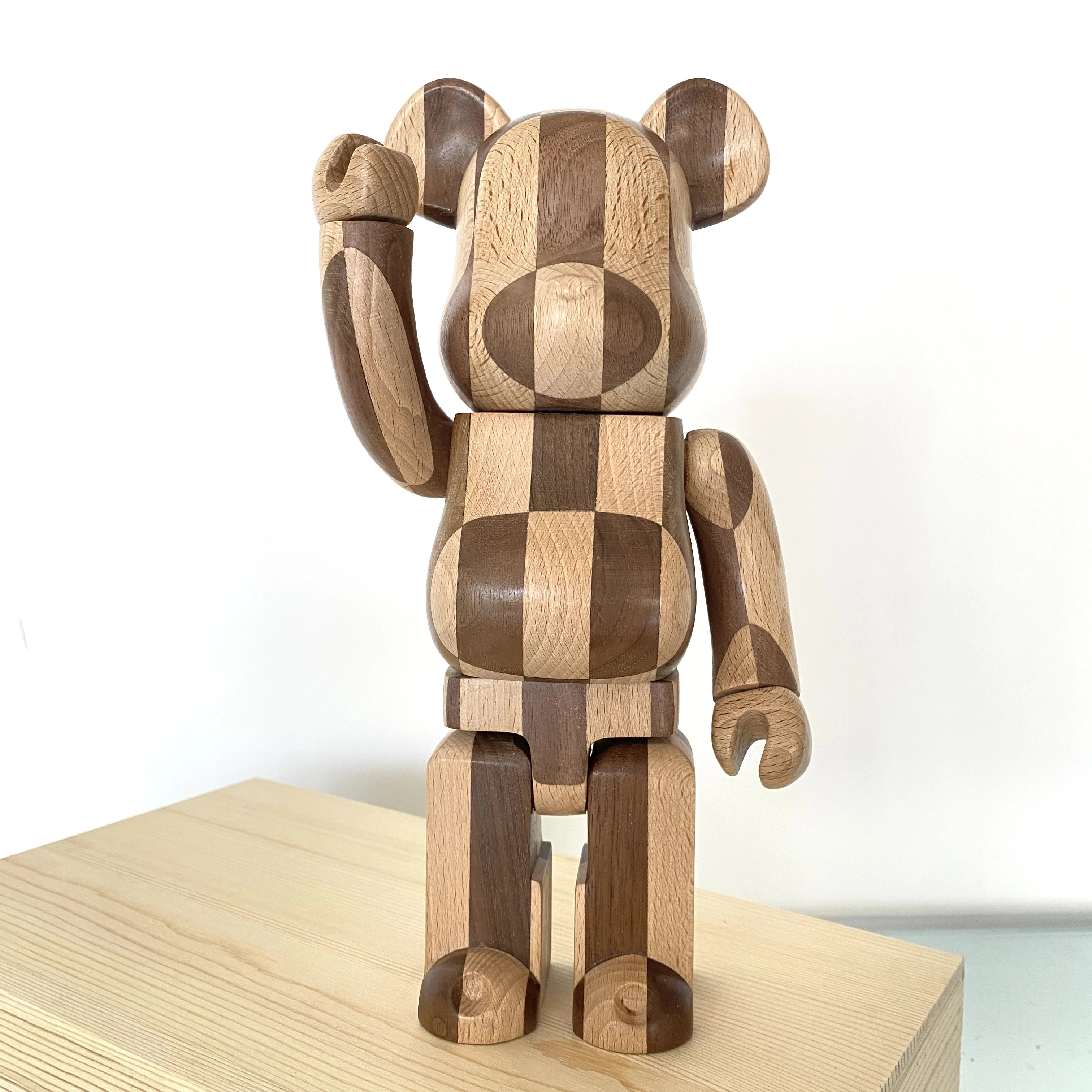 Okinawa Prefecture Wooden Karimoku Bearbrick Bearbrick 400