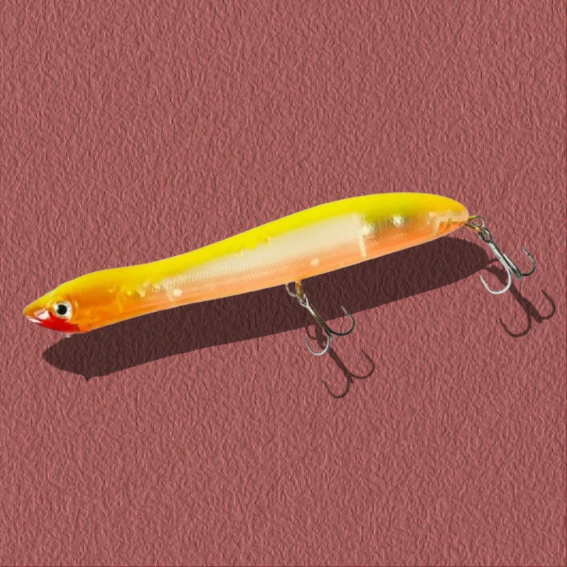 Topwater Künstliche Barschköder Popper Snakehead Angelköder 125 mm 85 mm Patchinko 125 Pesca Tackle für gesprenkelte Forellen Barracuda – Detail 4