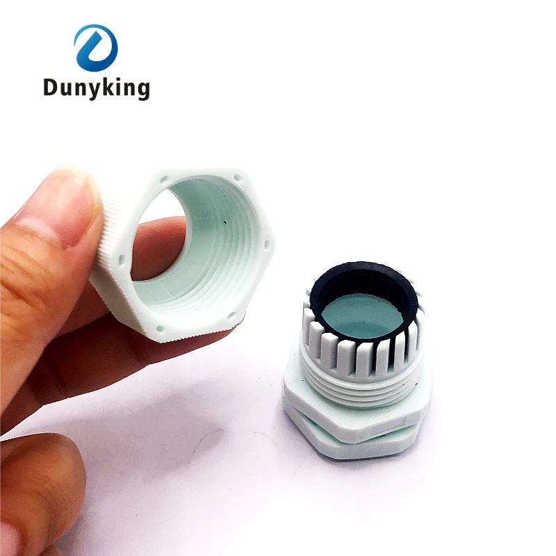 Description Picture 6 of itemWaterproof Cable Gland 10pcs Cable entry IP68 PG7 for 3-6.5mm PG9 PG11 PG13.5 PG16 PG19/21/ White Black Nylon Plastic Connector
