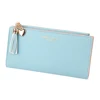 Fashion Long Wallet Slim Ladies Clutch High Quality Card Holder Buckle Tassel Leather Wallet 6