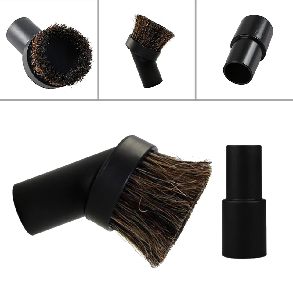 Set Di 3 Spazzole Antipolvere In Crine Di Cavallo Morbido Per Aspirapolvere Utensili Per La Pulizia Diametro Interno 32 Mm 90742760