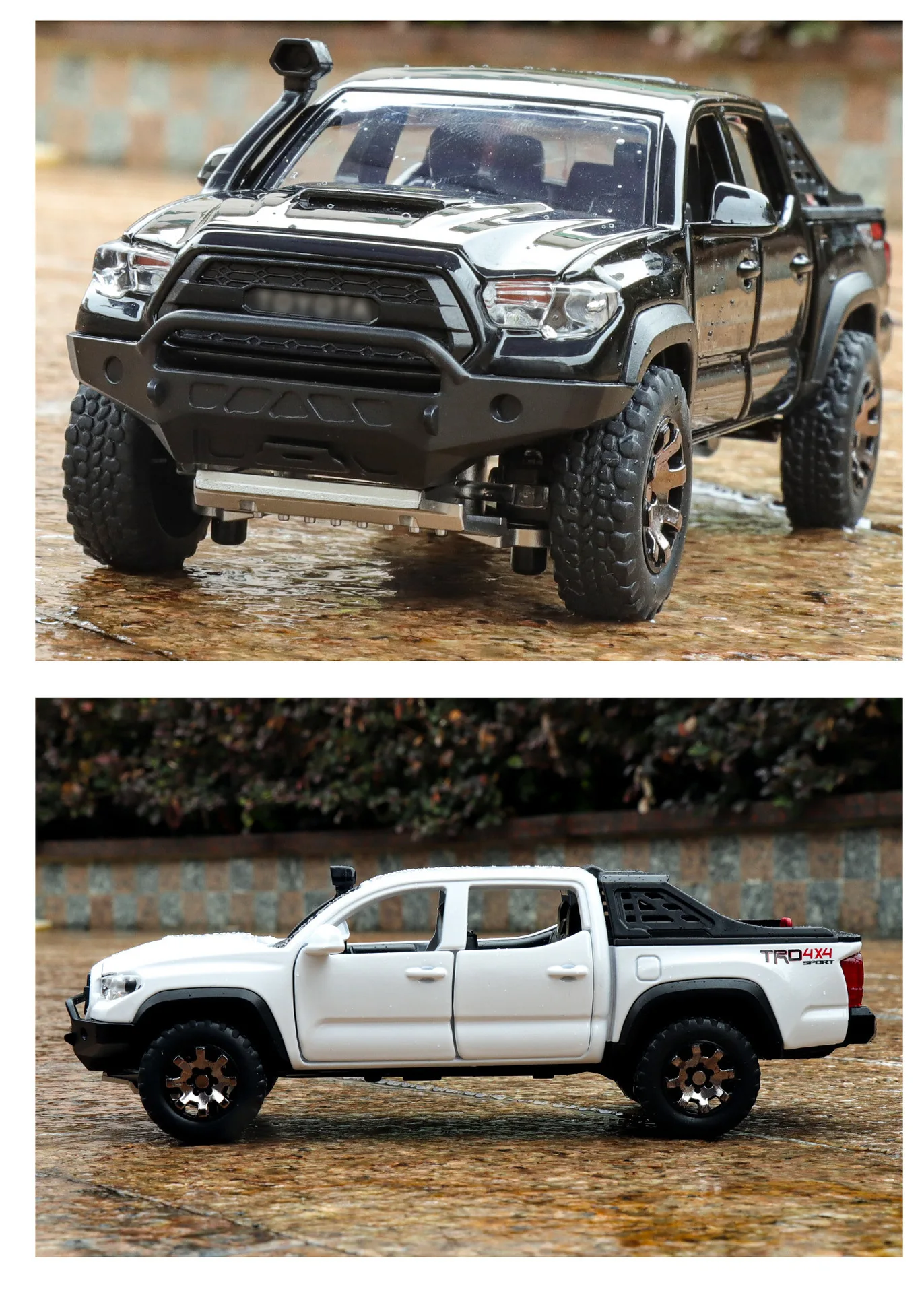 1/24 1:32 TACOMA Tundra Legierung Auto Modell Spielzeug Diecast Metall Sound Licht Zurückziehen Off-Road Pickup Fahrzeuge Modelle kinder Geschenke – Detail 15