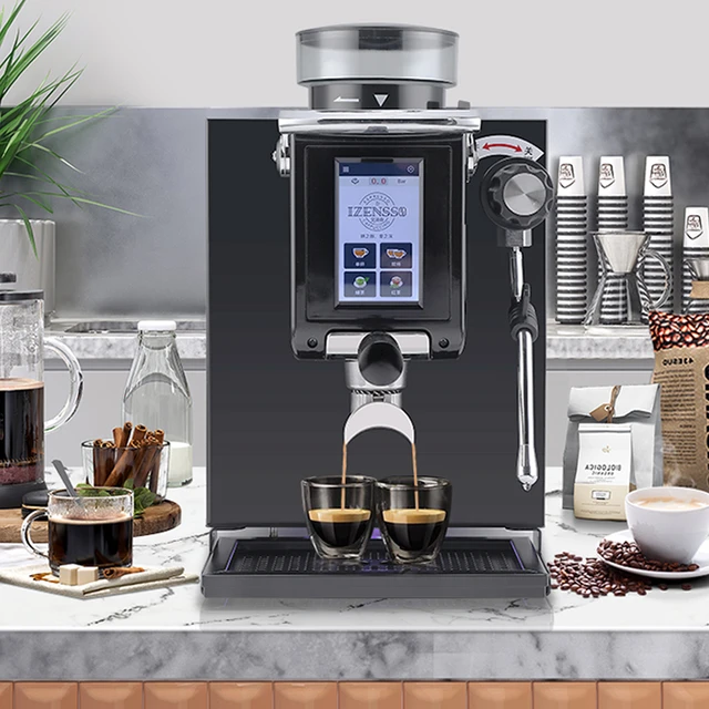 Coffee Machine Commercial Italian Semi-automatic Small Milk Tea