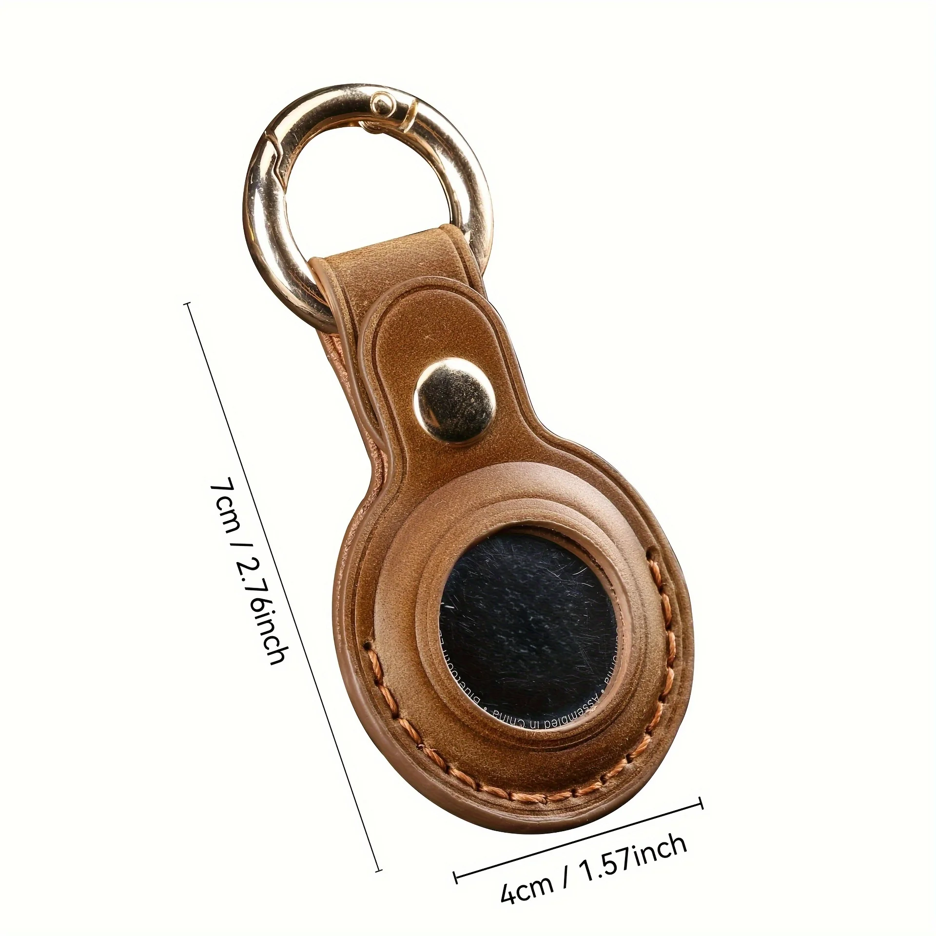 Premium Cowhide Leather Handmade Protective Case - High-End Quality Anti-Lost Solution