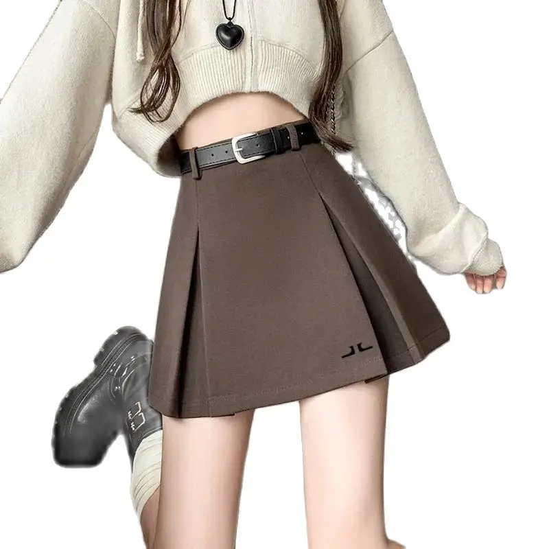 

여성골프의류신상 High Quality Golf Skirt Women Golf Wear 2023 Winter Fashion Sports Mini Skirt Women's Golf Clothes Korean Golf Belt골프용품