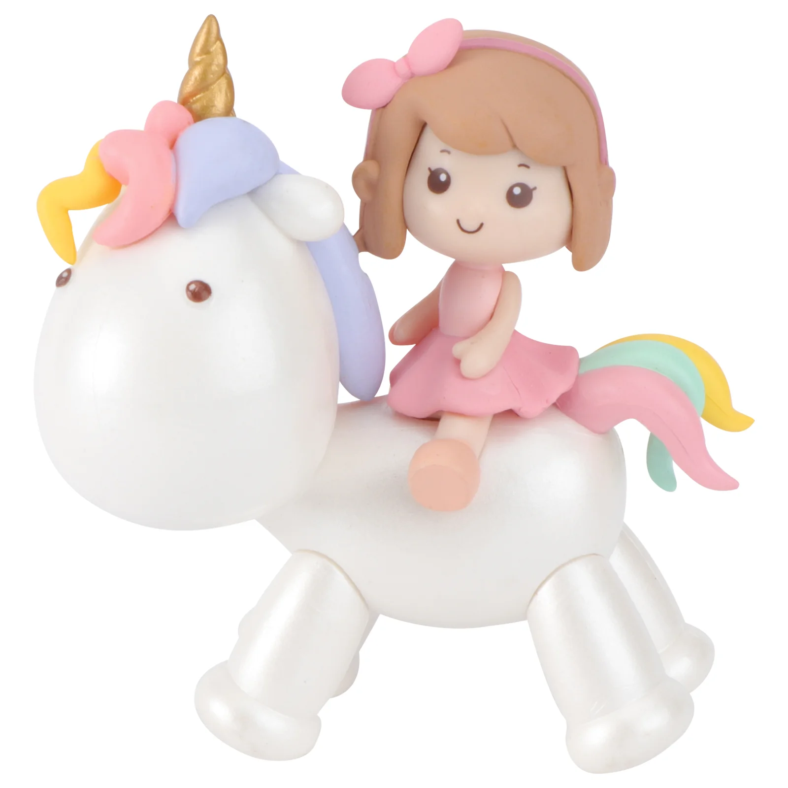

Cake Decoration Adornment Ornament Birthday Topper Decorate Resin Party Supplies Unicorn